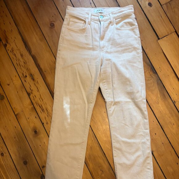 Joe's straight leg Ecru ankle jeans - Picture 1 of 5